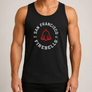 Good San Francisco Firebells WP BL Badge Tank Top