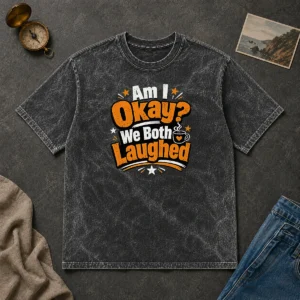 Official Awesome Halloween Coffee Quote Typography Washed T-Shirt