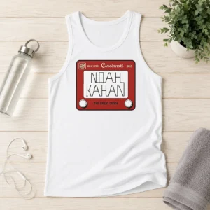 Premium Noah Kahan Great American Ball Park Cincinnati Reds Sticker July 01 2026 Tank Top