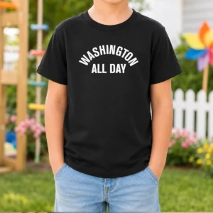 Awesome Washington Nationals Baseball All Day Kids T-Shirt