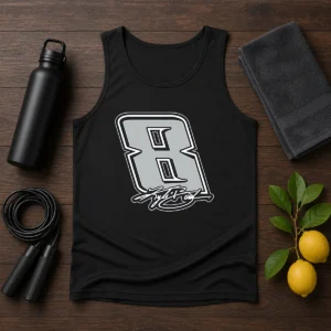 Good Kyle Busch Black No 8 Signature Tank Top
