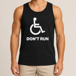 Pretty These Colors Don'T Run Disability Awareness Tank Top