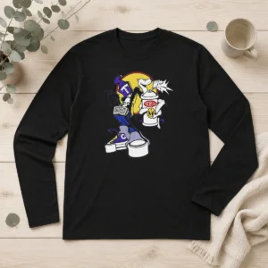 Original Tribal Zodak Graffiti Artist Streetwear Graphic Long Sleeve Shirt