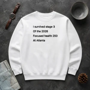 Top I Survived Stage 3 Of The 2026 Focused Health 250 At Atlanta Sweater
