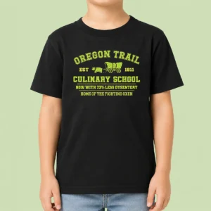 Hot Top Oregon Trail Culinary School Kids T-Shirt