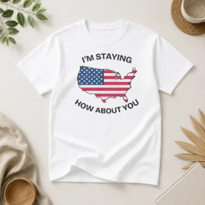 Hot USA Map Im Staying How About You
