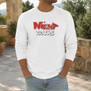 Top Night Tracks Logo Long Sleeve Shirt