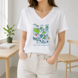 Funny Peppy Hare Star Fox What If I Cannot Do A Barrel Roll V-Neck Shirt