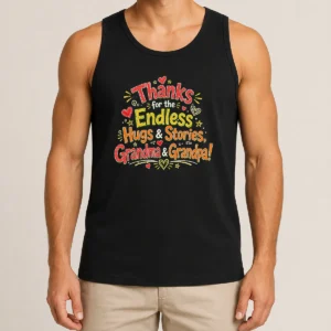 Nice Grandparents Day Thanks Doodle Family Love Tank Top