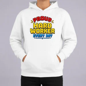 Hot Nice Labour Day Pride Pixel For Hard Workers Hoodie