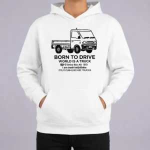 Funny World Is A Truck Hoodie
