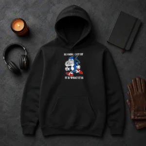 Official Hedgehog Running Out Of It Is What It Is Hoodie