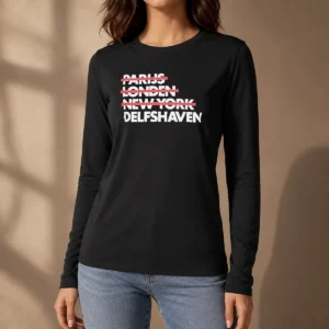 Original Parijs Londen New York Delfshaven Long Sleeve Shirt