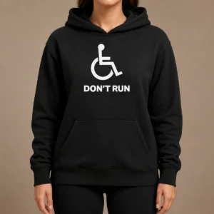 Pretty These Colors Don'T Run Disability Awareness Hoodie