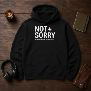 Nice Not Sorry The Canadian Resistance Canada Hoodie