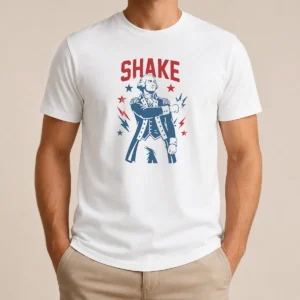 Funny Shake Ben Franklin Fourth Of July America 2026