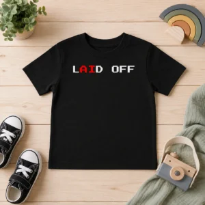 Awesome Laid Off Kids T-Shirt