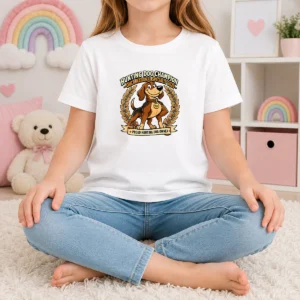 Nice OHCA National Specialty Hunting Dog Pride Cartoon Kids T-Shirt