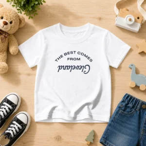 Good The Best Comes From Cleveland Ohio City Pride Kids T-Shirt