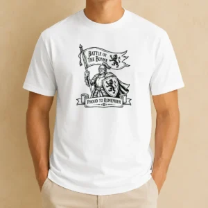 Pretty Happy Battle Of The Boyne Pride Line Art