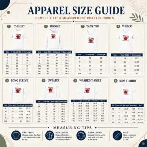 Size chart for Pretty Thing One Dr Seuss Solid Liquid Or Gas What Will Come Out Of My Ass with measurements in inches and cm