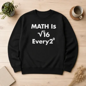 Pretty Math Is Square Root Of 16 Every Degree Sweater