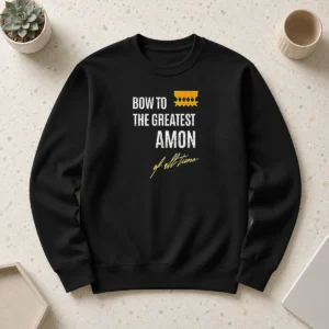 Hot Bow To The Greatest Amon Of All Time Sweater