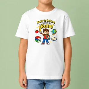 Pretty Back To School Pixel Pride Kids Kids T-Shirt