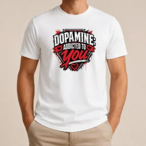 Original Dopamine Addicted To You Streetwear Typography