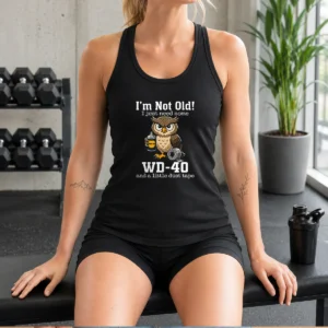 Hot Owl Meme WD 40 And Duct Tape Tank Top