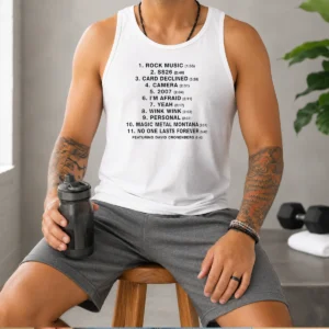 Top No One Lasts Forever Featuring David Cronenberg Tracklist Tank Top