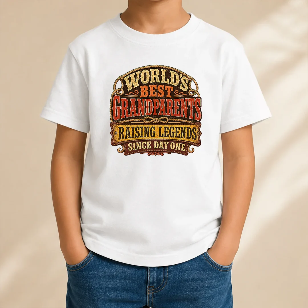 nice-awesome-grandparents-day-western-vintage-pride-kids-t-shirt Nice Awesome Grandparents Day Western Vintage Pride Kids T-Shirt