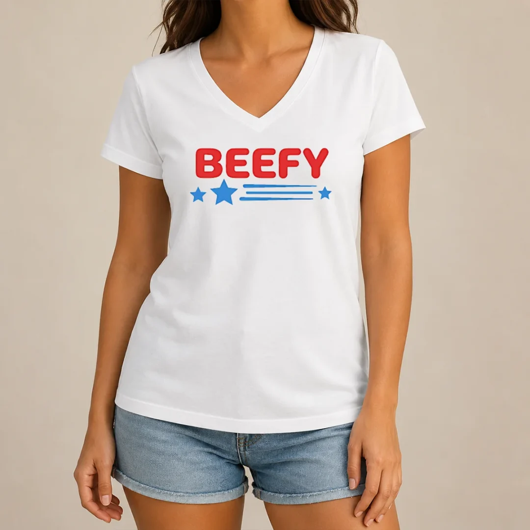 nice-awesome-the-bear-beefy-stars-v-neck-shirt Nice Awesome The Bear Beefy Stars V-Neck Shirt