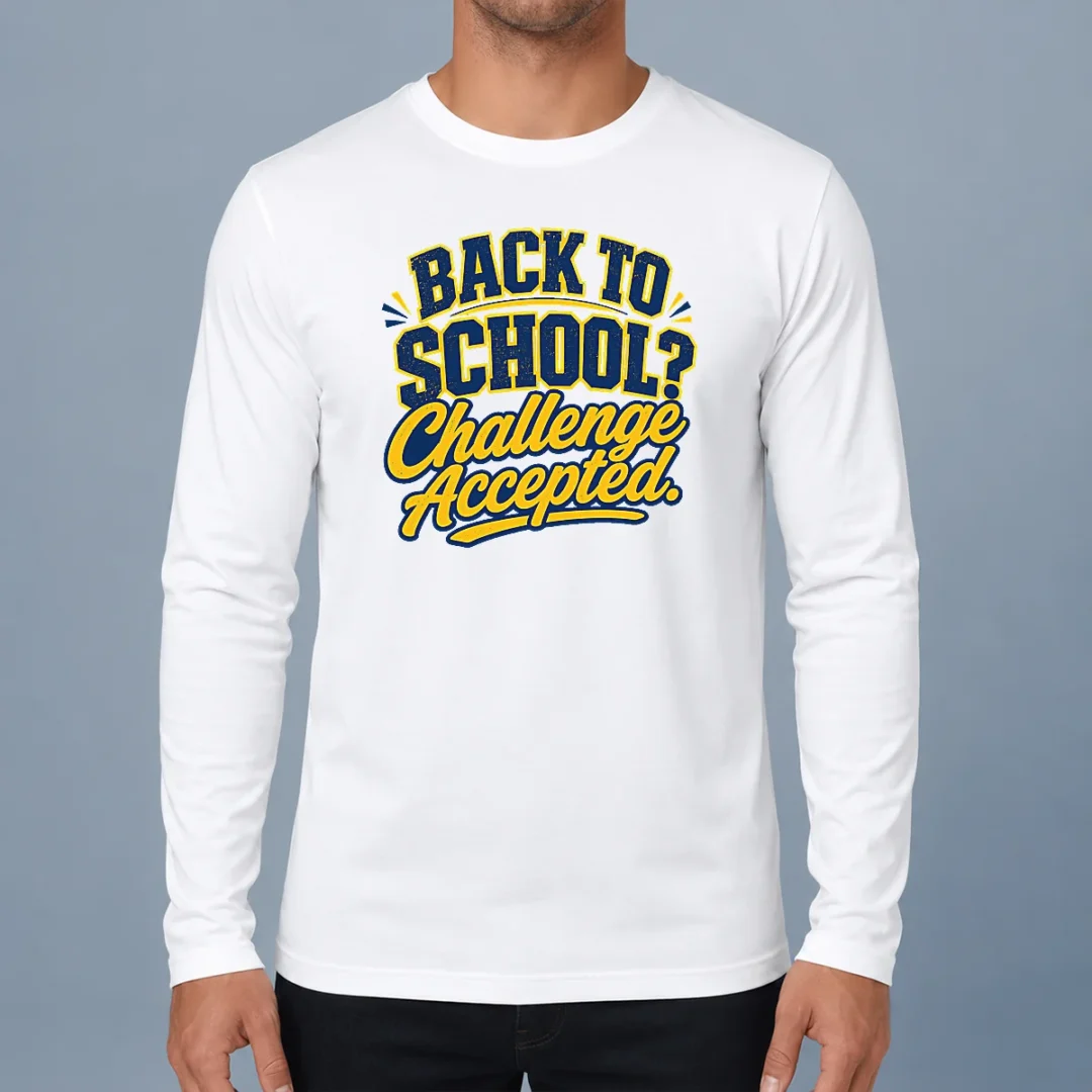 nice-back-to-school-challenge-accepted-vector-long-sleeve-shirt Nice Back To School Challenge Accepted Vector Long Sleeve Shirt