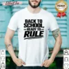 Nice Back To School Ready To Rule Line Art For Students