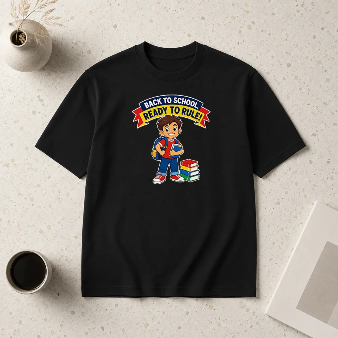 nice-back-to-school-ready-to-rule-vector-t-shirt Nice Back To School Ready To Rule Vector