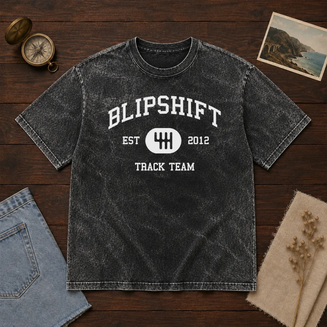 nice-blipshift-track-team-est-2012-washed-t-shirt Nice Blipshift Track Team Est 2012 Washed T-Shirt