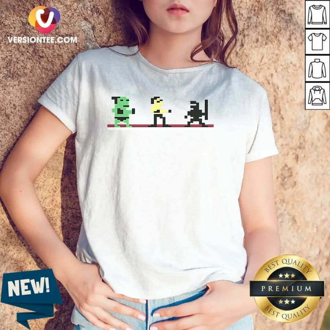 nice-commodore-64-v-neck-shirt Nice Commodore 64 V-Neck Shirt