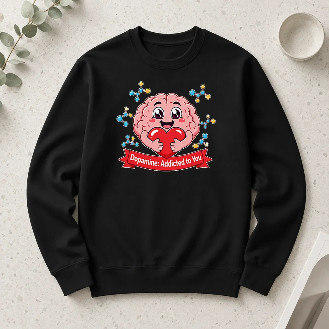 nice-dopamine-addicted-to-you-cute-brain-vector-long-sleeve-shirt Nice Dopamine Addicted To You Cute Brain Vector Long Sleeve Shirt