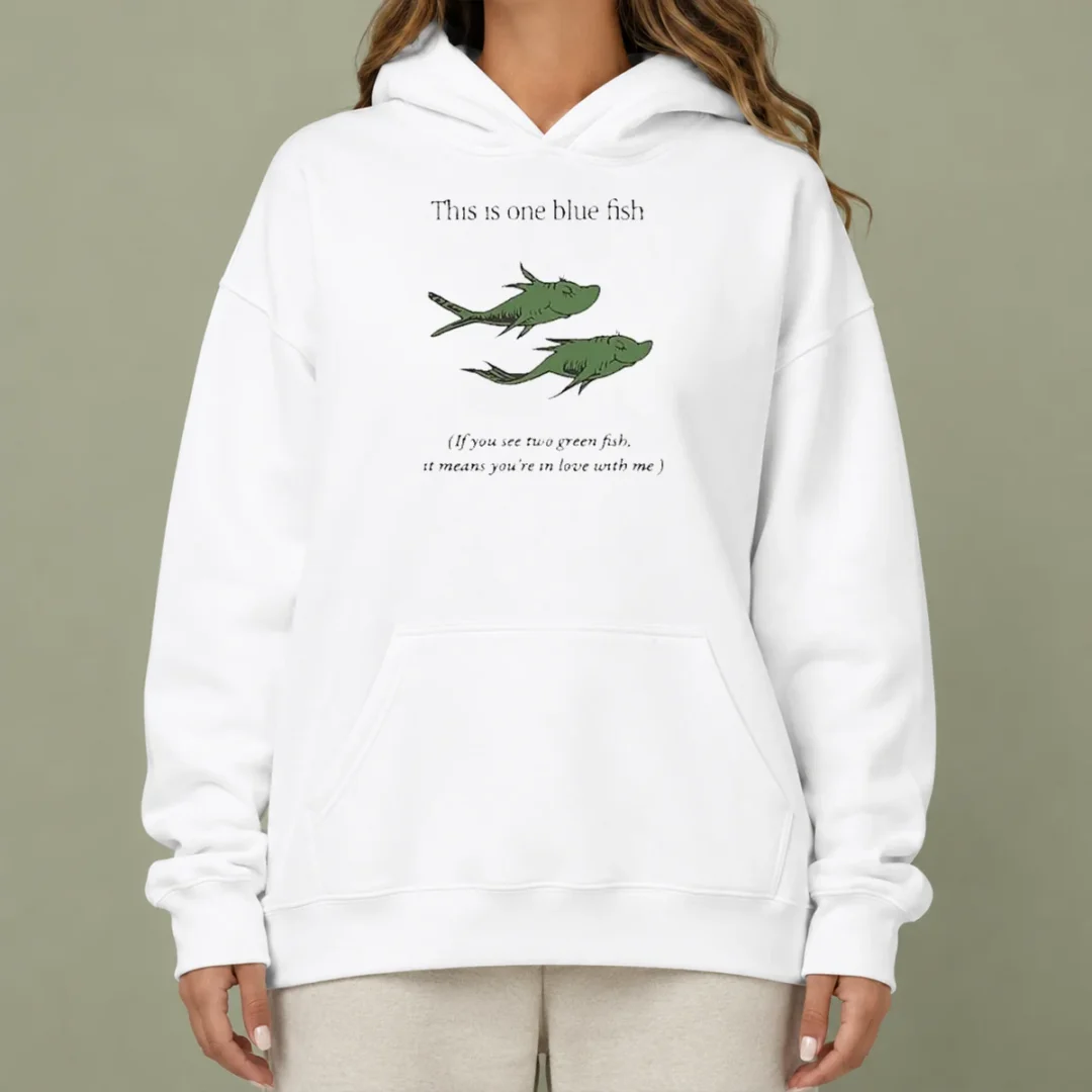 nice-dr-seuss-parody-one-blue-fish-two-green-fish-love-meme-yellow-graphic-hoodie Nice Dr Seuss Parody One Blue Fish Two Green Fish Love Meme Yellow Graphic Hoodie