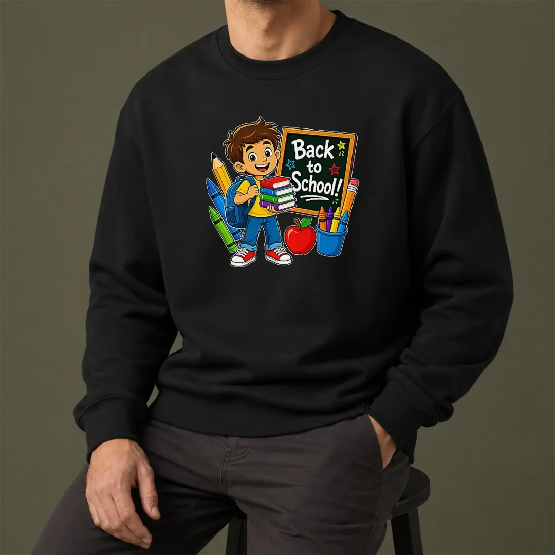 nice-excited-student-back-to-school-vector-sweater Nice Excited Student Back To School Vector Sweater