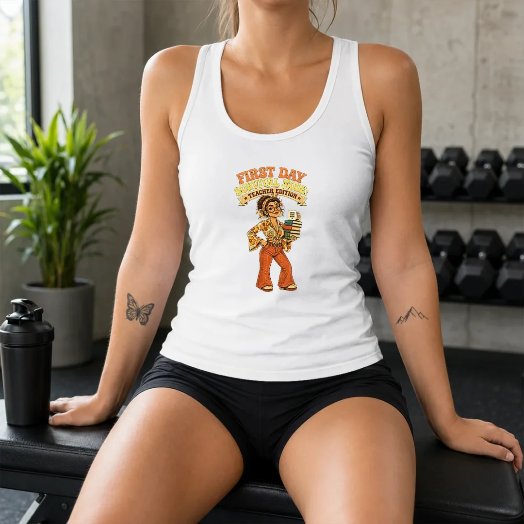 nice-first-day-survival-teacher-vintage-tank-top-1 Nice First Day Survival Teacher Vintage Tank Top