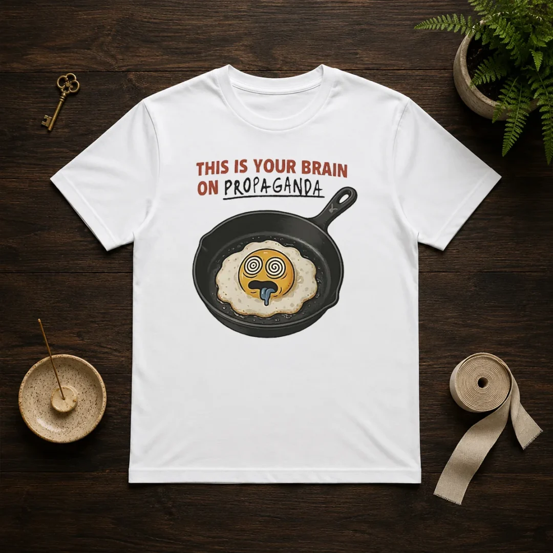 nice-fried-egg-this-is-your-brain-on-propaganda-t-shirt-1 Nice Fried Egg This Is Your Brain On Propaganda