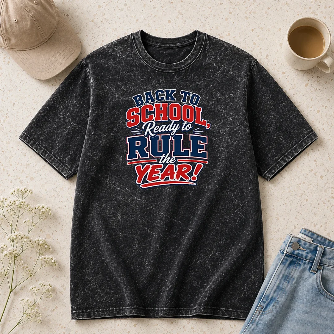 nice-funny-back-to-school-pride-typography-washed-t-shirt Nice Funny Back To School Pride Typography Washed T-Shirt