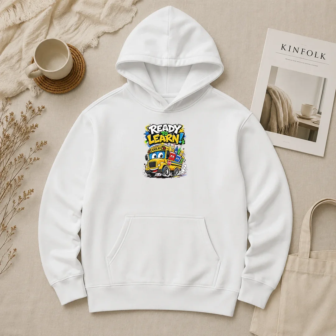 Nice Funny Back To School Ready To Learn Streetwear Hoodie Nice Funny Back To School Ready To Learn Streetwear Hoodie