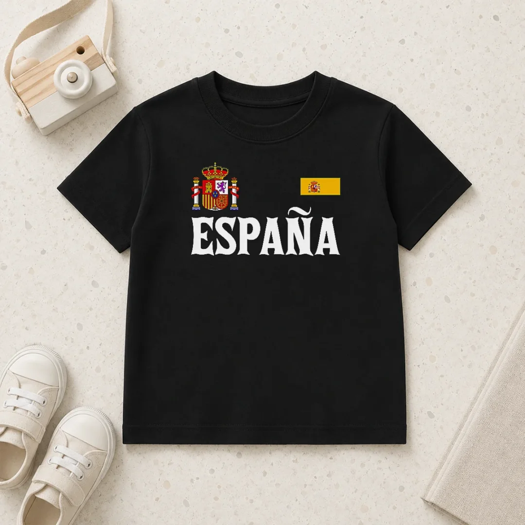 nice-funny-espana-spain-national-heritage-coat-of-arms-kids-t-shirt-1 Nice Funny Espana Spain National Heritage Coat Of Arms Kids T-Shirt