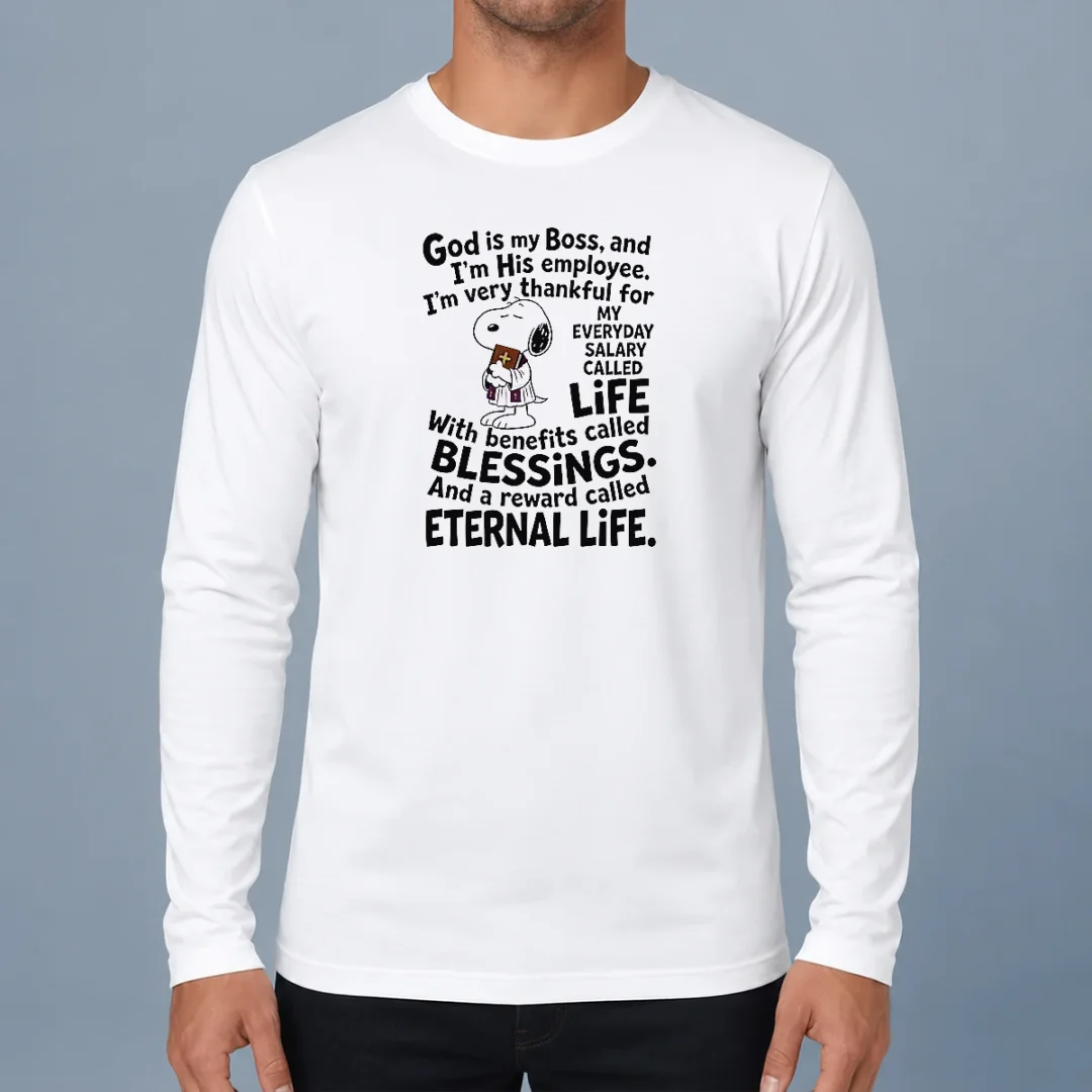 nice-god-is-my-boss-and-im-his-employee-im-very-thankful-for-my-everyday-salary-called-life-long-sleeve-shirt Nice God Is My Boss And Im His Employee Im Very Thankful For My Everyday Salary Called Life Long Sleeve Shirt
