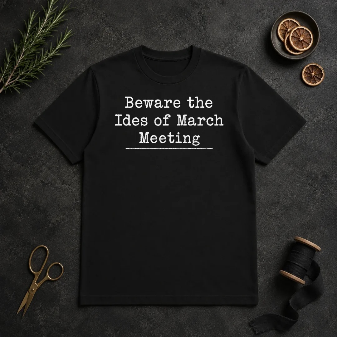 Nice Good Beware The Ides Of March Meeting t shirt Nice Good Beware The Ides Of March Meeting