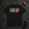 Nice Good First Day Of School Retro Typography Teacher