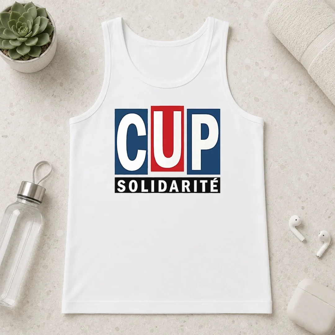 nice-happy-cup-solidarity-red-white-blue-logo-tank-top Nice Happy CUP Solidarity Red White Blue Logo Tank Top